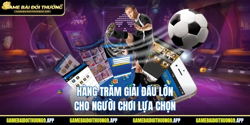 Mỗi ngày diễn ra hàng trăm trận đấu sports lớn nhỏ